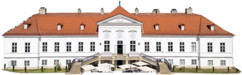 Schloss Miller Aichholz von vorne Europahaus Wien