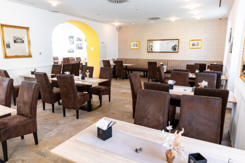 Bistro Europahaus für Frühstück. Seminar Mittagessen oder geschlossene Veranstatlungen