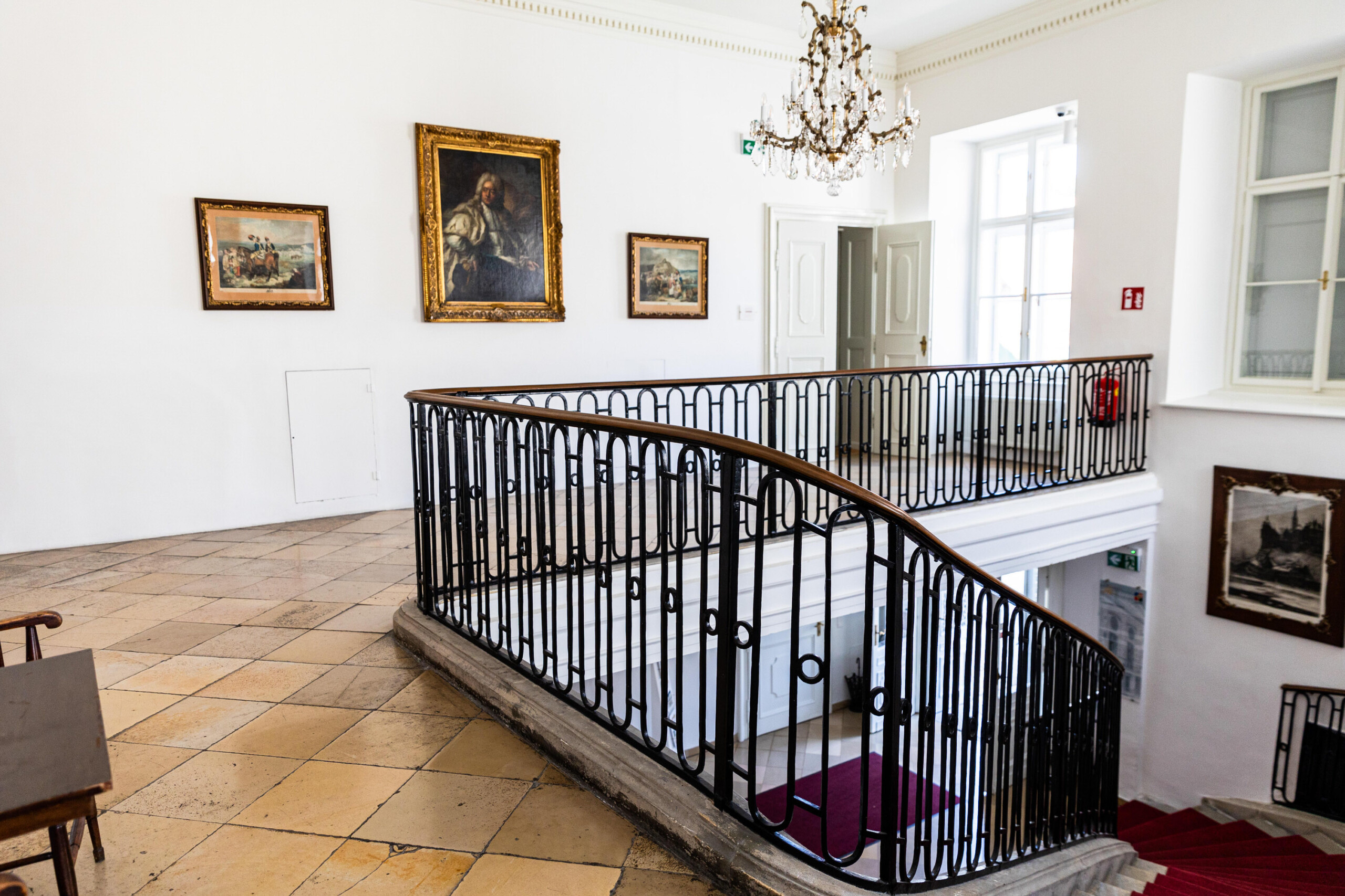 Europahaus Wien Schloss-Miller-Aichholz Stiege