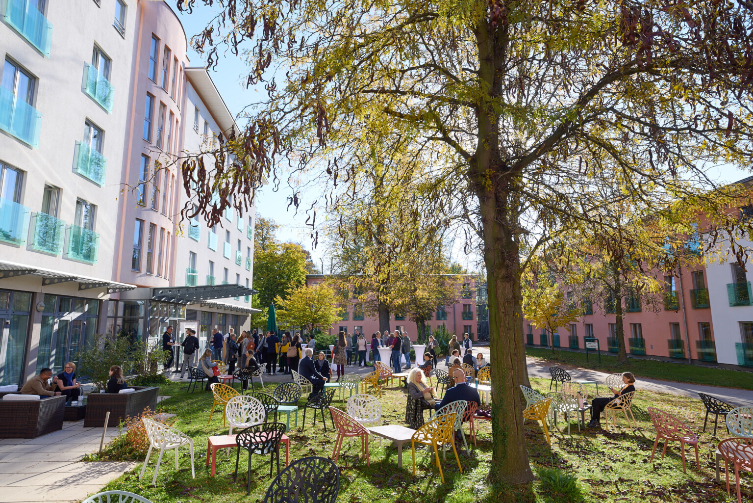 Seminar im Grünen beim Tagungshaus des Europahaus Wien 1140