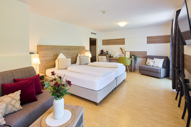 Junior Suite Hotelzimmer Europahaus Wien 1140