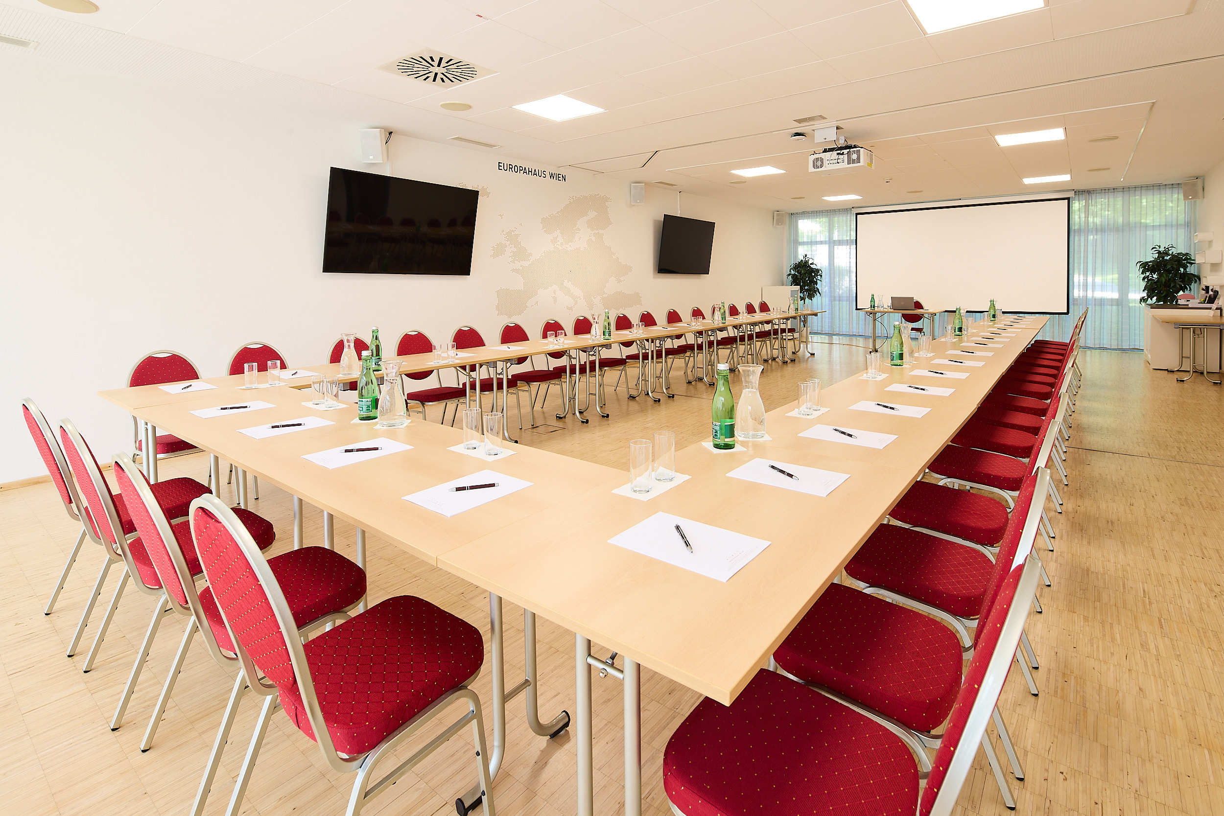 Seminarraum 1 im Tagungshaus des Europahaus Wien 1140